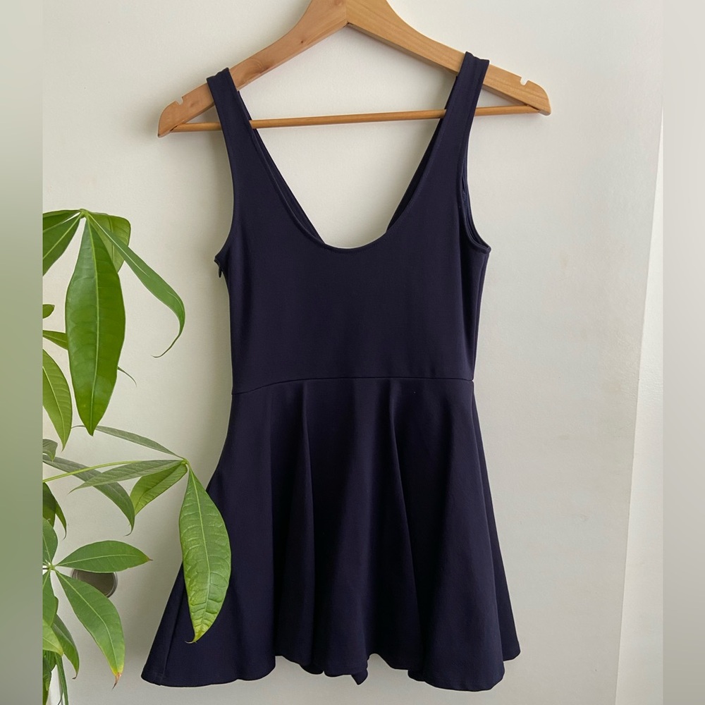 Lulu's Deep Blue Mini Dress - Picture 3 of 5